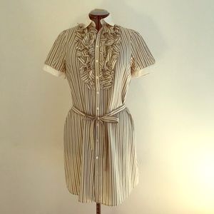 Rugby by Ralph Lauren 100% silk shirt dress